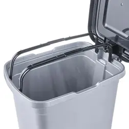 Plastový nášlapný odpadkový koš KEEEPER 40 l
