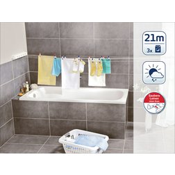 Nástěnný sušák Leifheit Rollfix 210 Longline