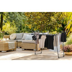 Sušák na prádlo Leifheit Pegasus 150 Solid Slim BLACK