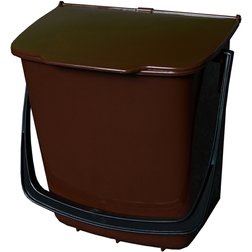 Závěsný odpadkový koš 8 l - hnědý