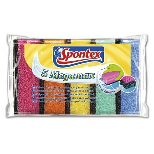 Houbičky na nádobí Spontex Megamax 5 ks