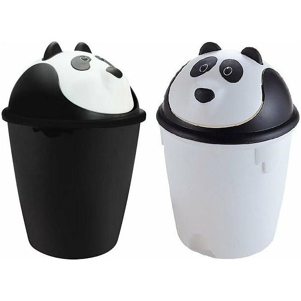 Dětský odpadkový koš výklopný PANDA 8 l