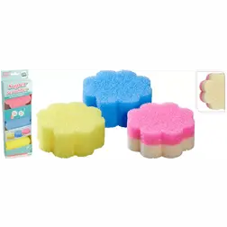 Houbička Scrub 3 ks