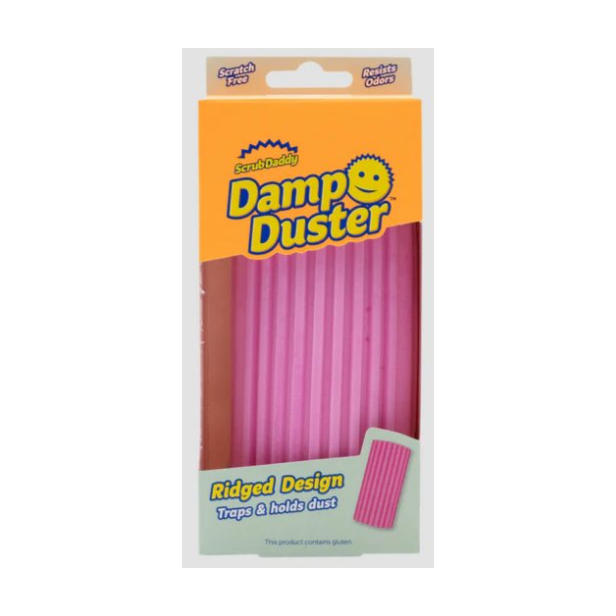 Scrub Daddy houbička na utírání prachu růžová