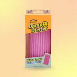Scrub Daddy houbička na utírání prachu růžová