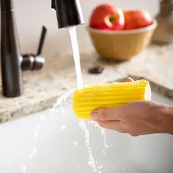 Scrub Daddy houbička na utírání prachu růžová