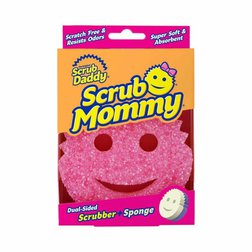 Houbička Scrub Mommy Pink Single růžová