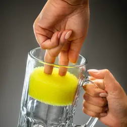 Houbička Scrub Daddy Original žlutá