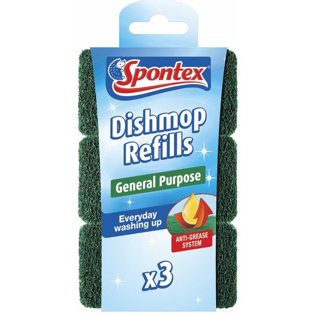 Náhradní houbičky Spontex Dishmop refills 3 ks