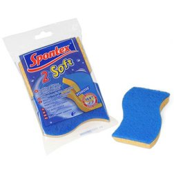 Viskózní houbička na nádobí Spontex 2 soft - 2ks