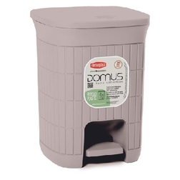 Odpadkový koš DOMUS 6 l šedý