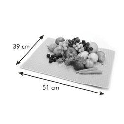 Odkapávač na ovoce a zeleninu Tescoma PRESTO 51 x 39 cm