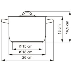 Hrnec Kolimax Klasik 3 l 18 cm