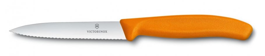 Victorinox Kuchyňský nůž na zeleninu, zoubkovaný 10cm