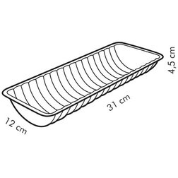 Forma na srnčí hřbet Tescoma DELÍCIA 31x12 cm