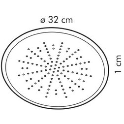 Forma na pizzu perforovaná Tescoma DELÍCIA 32 cm