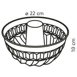 Forma na bábovku Tescoma DELÍCIA 22 cm