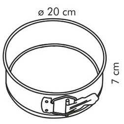 Forma na dort rozkládací Tescoma DELÍCIA 20 cm