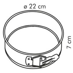 Forma na dort rozkládací Tescoma DELÍCIA 22 cm