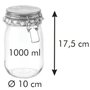 Zavařovací sklenice s klipem Tescoma DELLA CASA 1000 ml