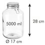 Zavařovací sklenice s klipem Tescoma DELLA CASA 5000 ml