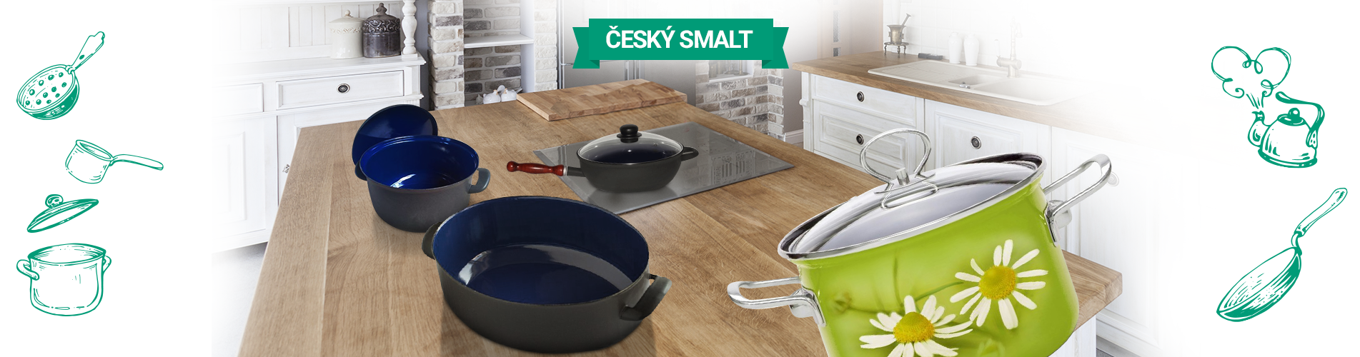 Smaltované nádobí
