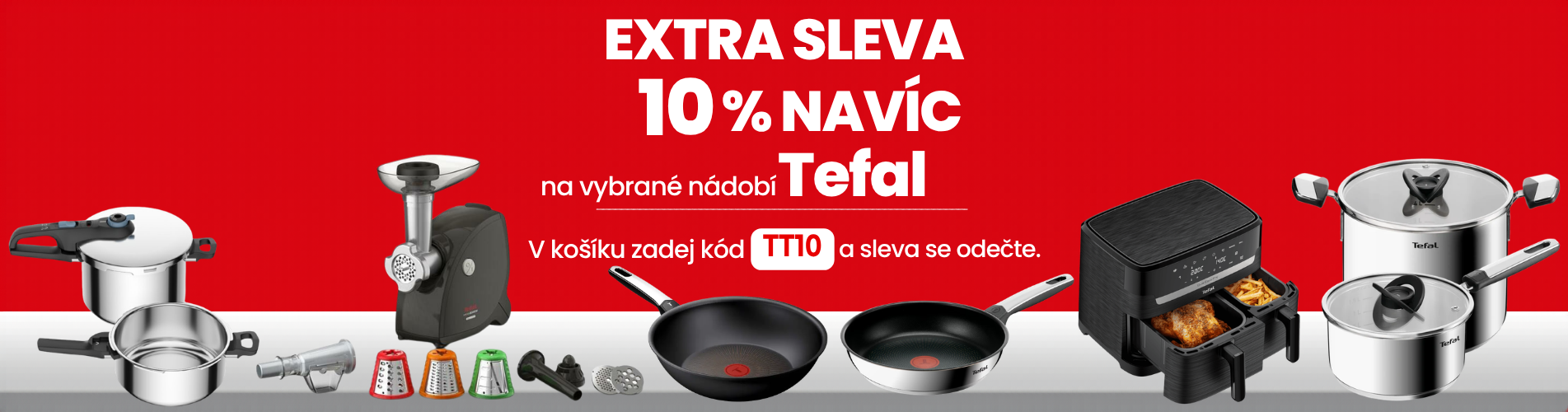 Akce na nádobí Tefal