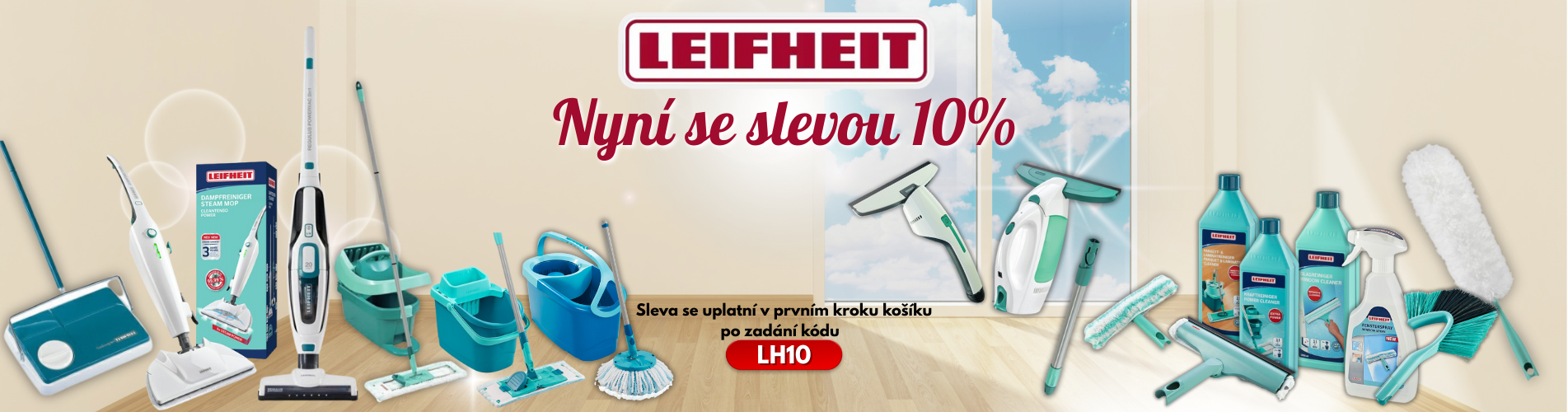 Vánoční akce Leifheit 10%