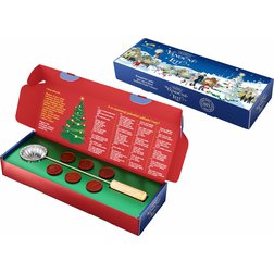 Tradiční vánoční sada na lití olova Betlemia