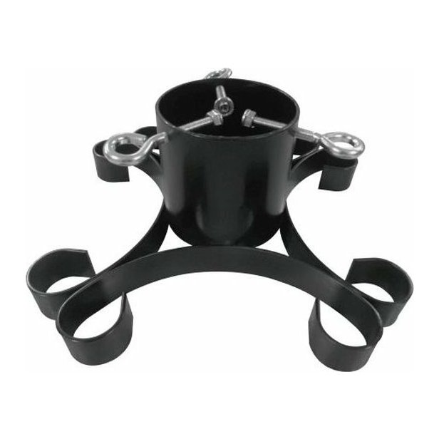 Kovový stojan na vánoční stromek LYRA 33x33 cm Ø 9,5 cm