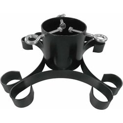 Kovový stojan na vánoční stromek LYRA 33x33 cm Ø 9,5 cm