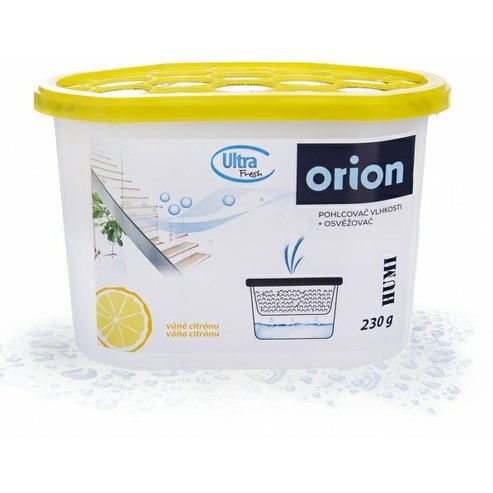 Pohlcovač vlhkosti + osvěžovač Humi Orion 230 g citron