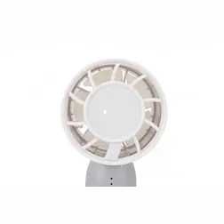 Mini ruční ventilátor USB bílý 17 cm