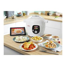 Multifunkční elektrický tlakový hrnec Tefal Cook4me+