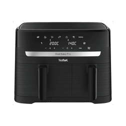 Horkovzdušná fritéza Tefal Dual Easy Fry Essential černá