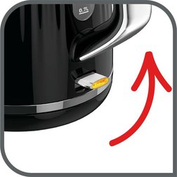 Rychlovarná konvice Tefal Loft 1,7 l černá