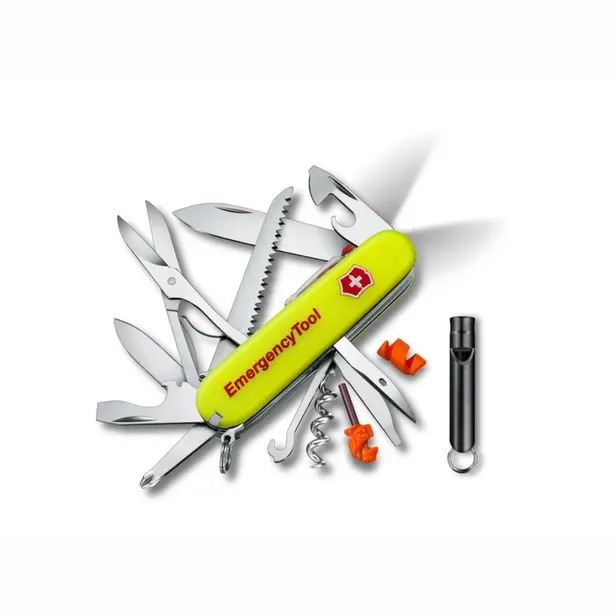 Kapesní nůž Victorinox Huntsman Lite Emergency Tool 91 mm žlutý
Kapesní nůž Victorinox Huntsman Lite Emergency Tool 91 mm žlutý