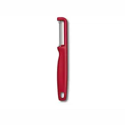 Škrabka na brambory Victorinox Iota vroubkovaná červená