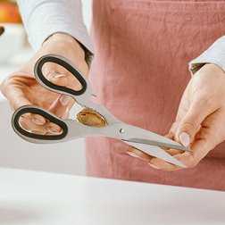 Sada nožů s blokem NAVA BLACK – 7 ks + nůžky