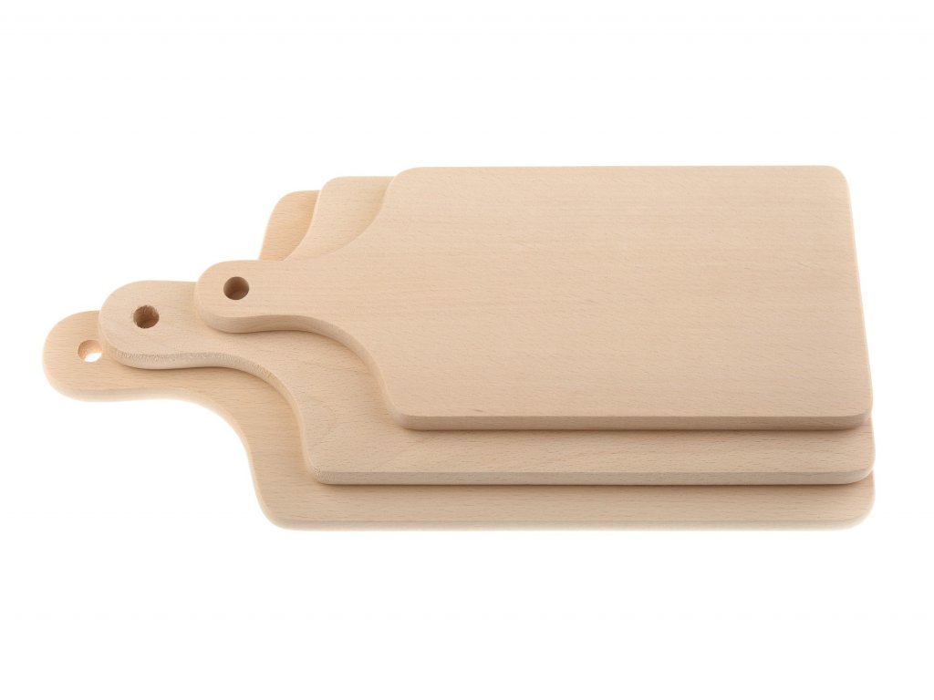 KOLIMAX Dřevěné výrobky sada krájecích desek - 3ks