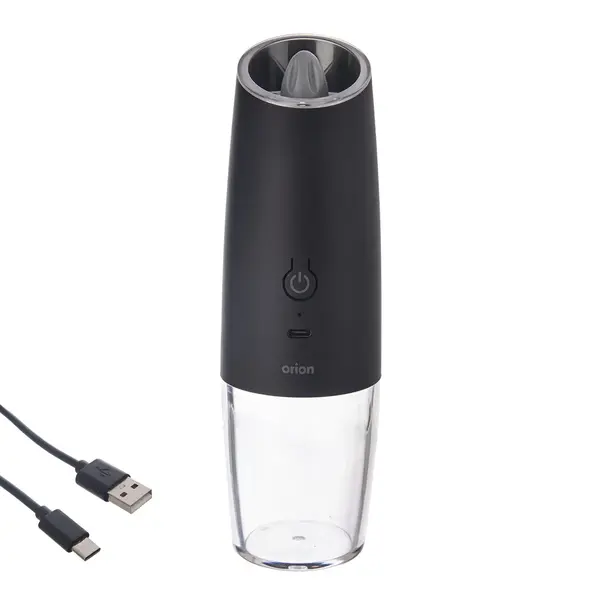 Akumulátorový mlýnek na koření Orion s LED osvětlením