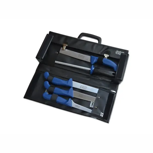 Sada řeznických nožů KDS v pouzdře 5 dílů