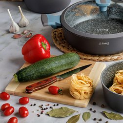 Sada 6 kuchyňských nožů v bloku Starke Pro Atago