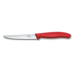 Steakový nůž Victorinox červený 11 cm