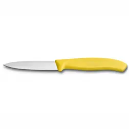 Nůž na zeleninu 8 cm žlutý