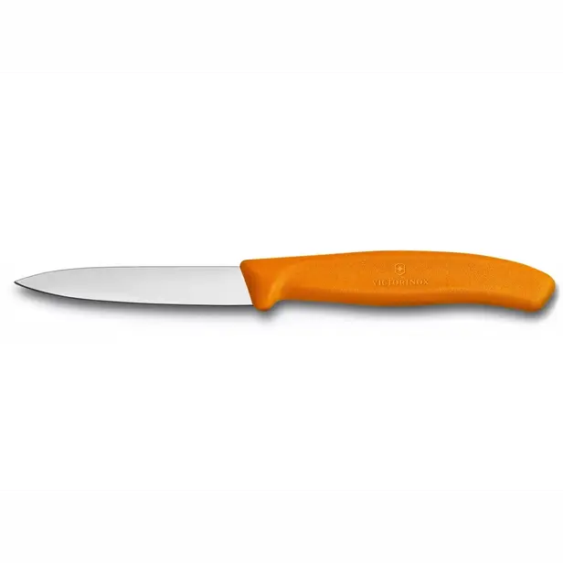 Nůž na zeleninu 8 cm oranžový