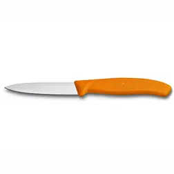 Nůž na zeleninu 8 cm oranžový