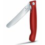 Skládací svačinový nůž Swiss Classic, červený, rovné ostří