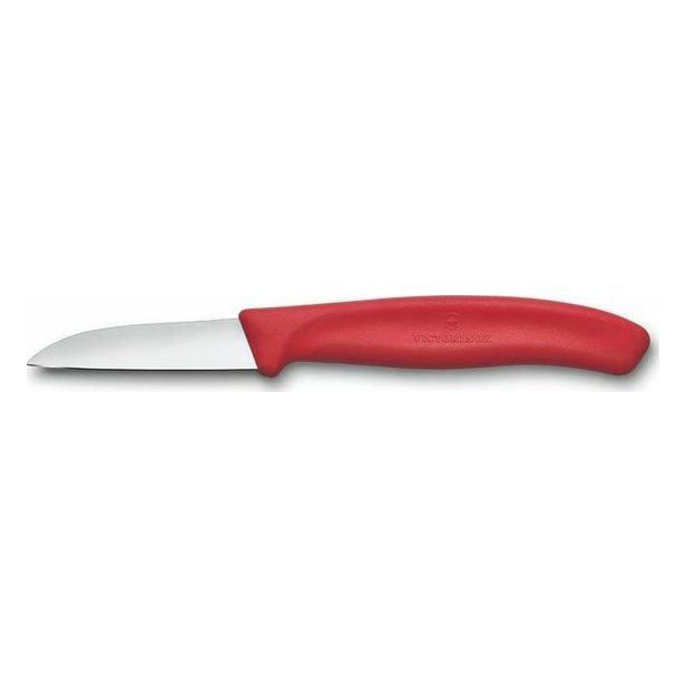 Kuchyňský nůž loupací Victorinox červený 6 cm