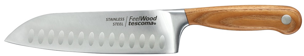 Tescoma nůž Santoku Feelwood 17 cm
